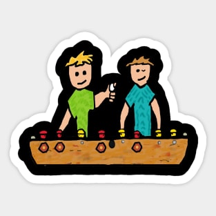 Foosball Sticker